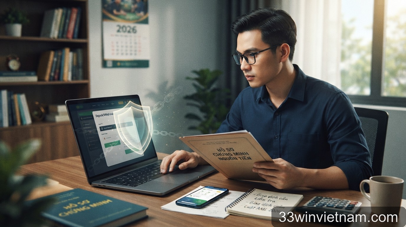 Luật Phòng, chống rửa tiền 2026: Tác động đến giao dịch nạp rút tại các nhà cái trực tuyến